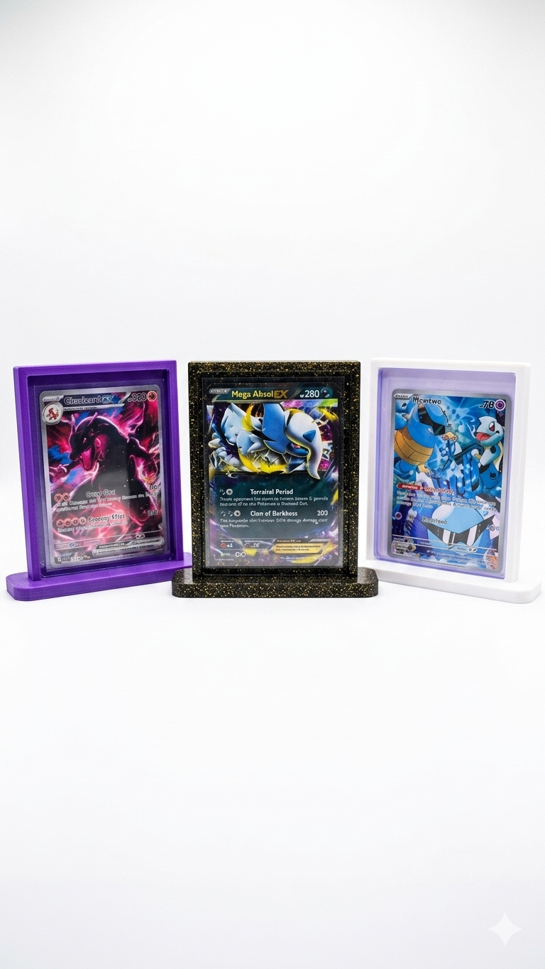 Trading Card Top Loader Display Case
