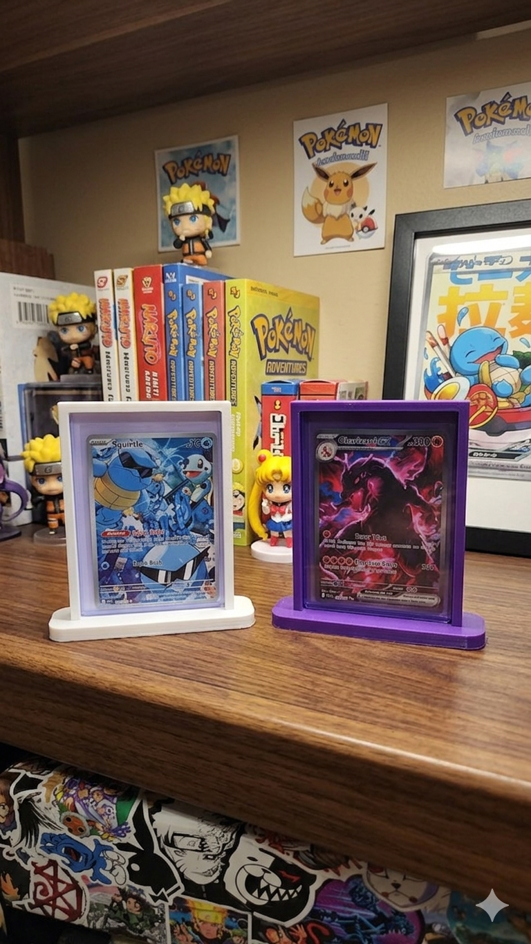 Trading Card Top Loader Display Case